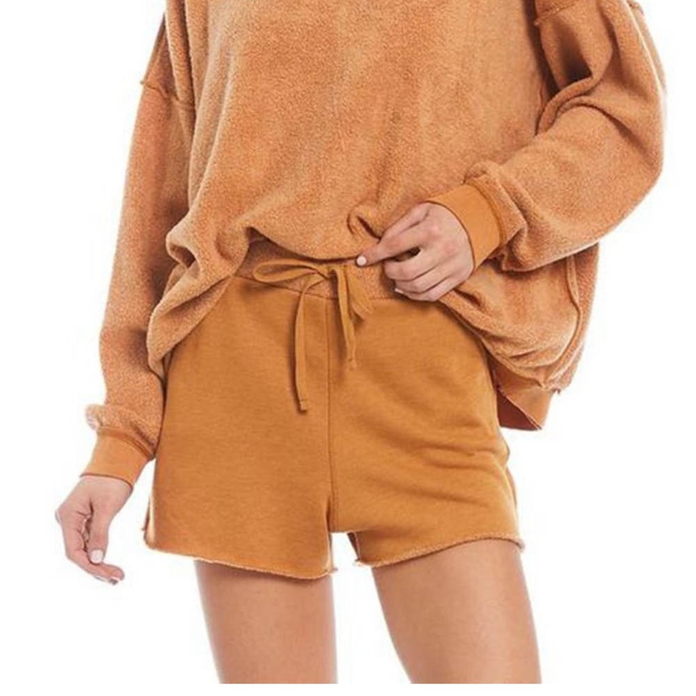 Free People Kelly Set (Shorts Only) in Cognac